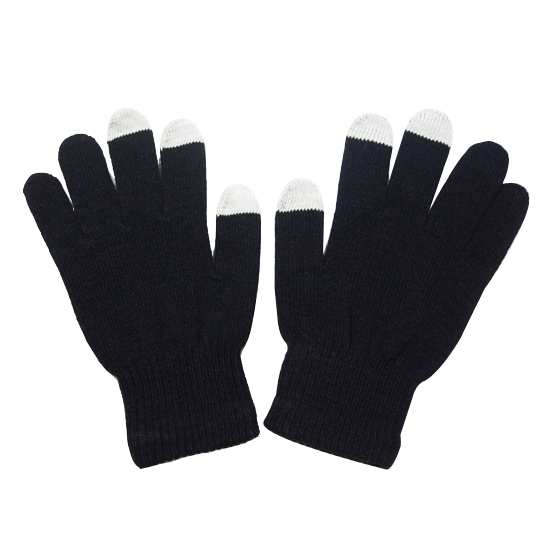 Factory delivery Acrylic gloves iphone gloves touch screen glove