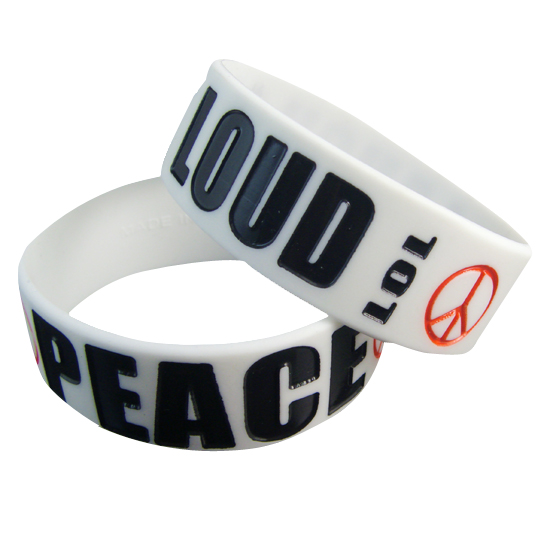 High quality wrist band, Promotional silicone wristband, Silicon